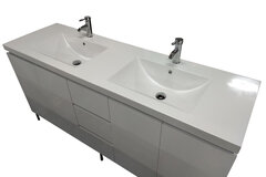 72" Double Sink Bathroom Vanity