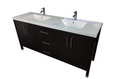 60" Double Sink Bath Vanity