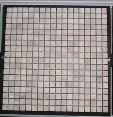 Stone Mosaic Tile 12" x 12" - Light Grey