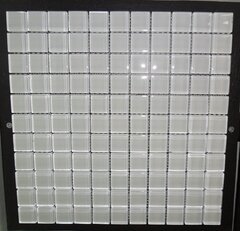 Glass Mosiac Tile 12" x 12" - White