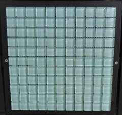 Glass Mosaic Tile 12" x 12" - Soft Light Green